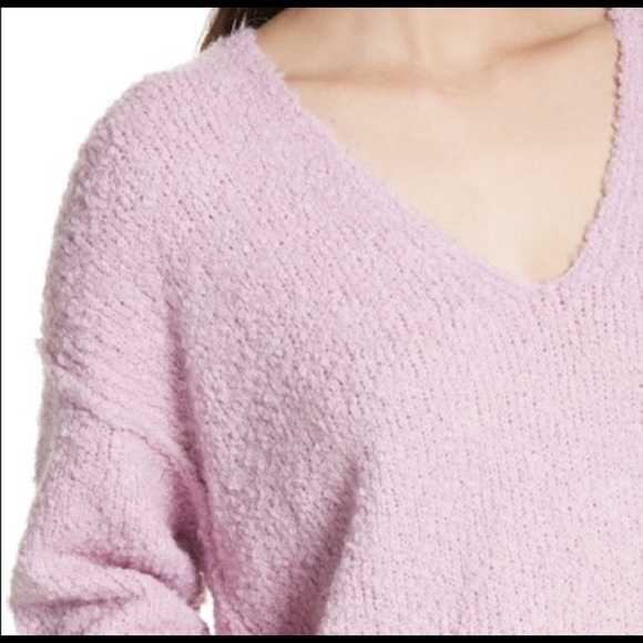 Free people Light Purple Lofty Sweater S - Picture 3 of 6